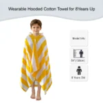 Hooded Towel Wrap for Kids & Teens | 8+ Years