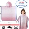 Toddler Hooded Bath Towel Poncho | 3-5 Years