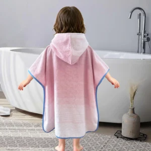 Toddler Hooded Bath Towel Poncho | 3-5 Years