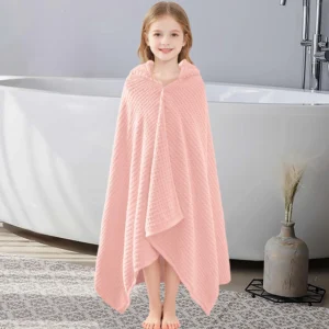 Kids Hooded Bath Towel Wrap | 6-10 Years