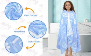 A1 Hooded Towel Wrap for Kids & Teens | 8+ Years