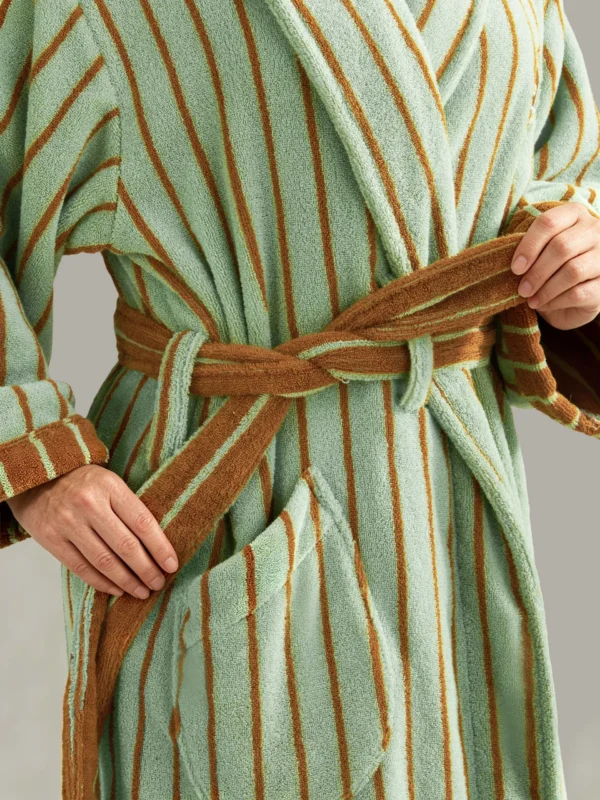 VOOVA & MOVAS-cotton-adult-bathrobe-shawl-collar-brown4 100% cotton adult bathrobe with shawl collar in caramel brown4