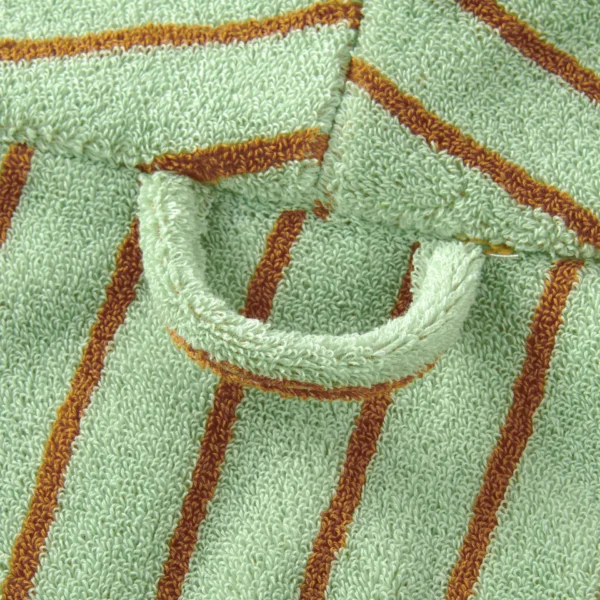100% cotton adult bathrobe with shawl collar in caramel brown6