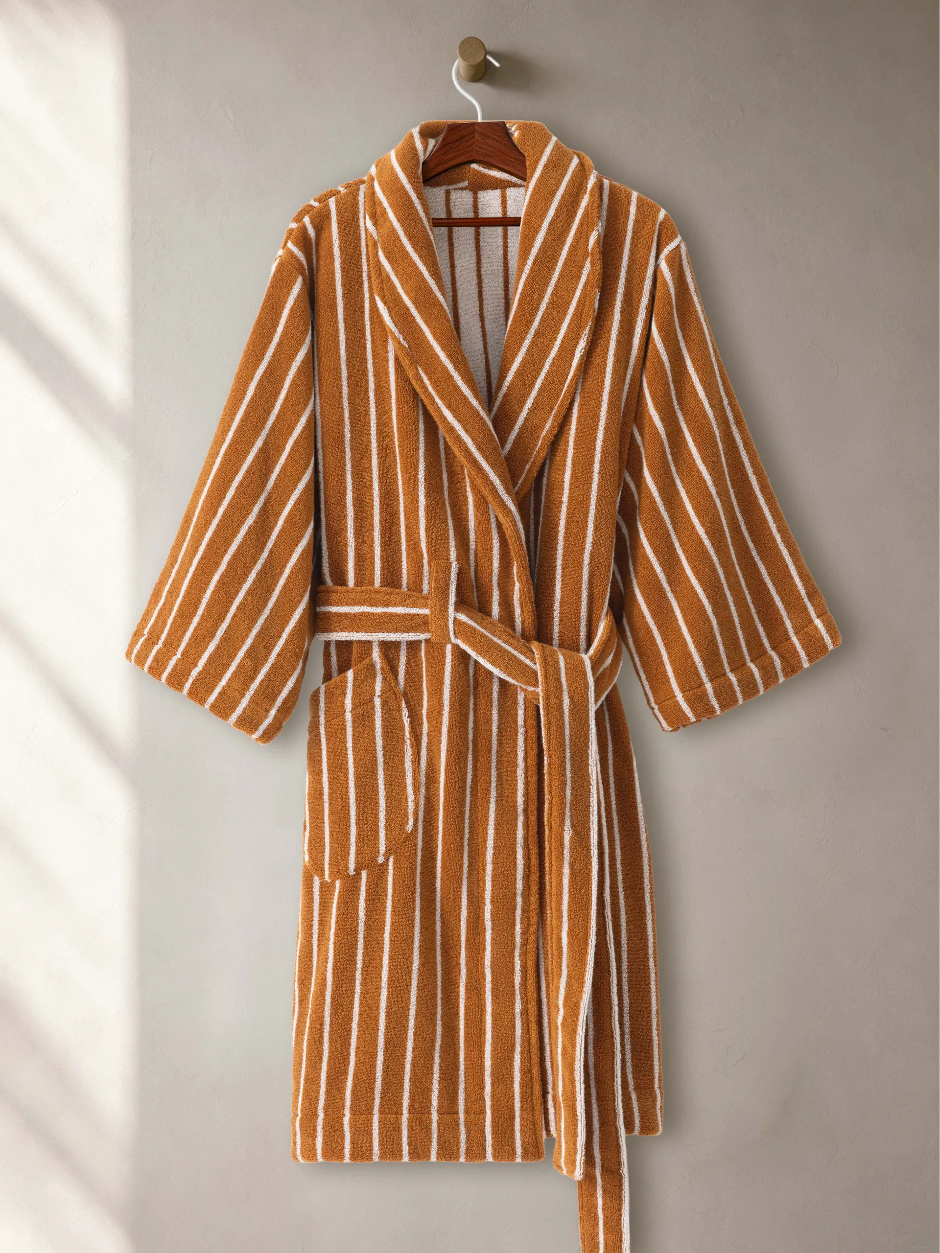 voova-cotton-towel-robe-shawl-collar-floral-Caramel