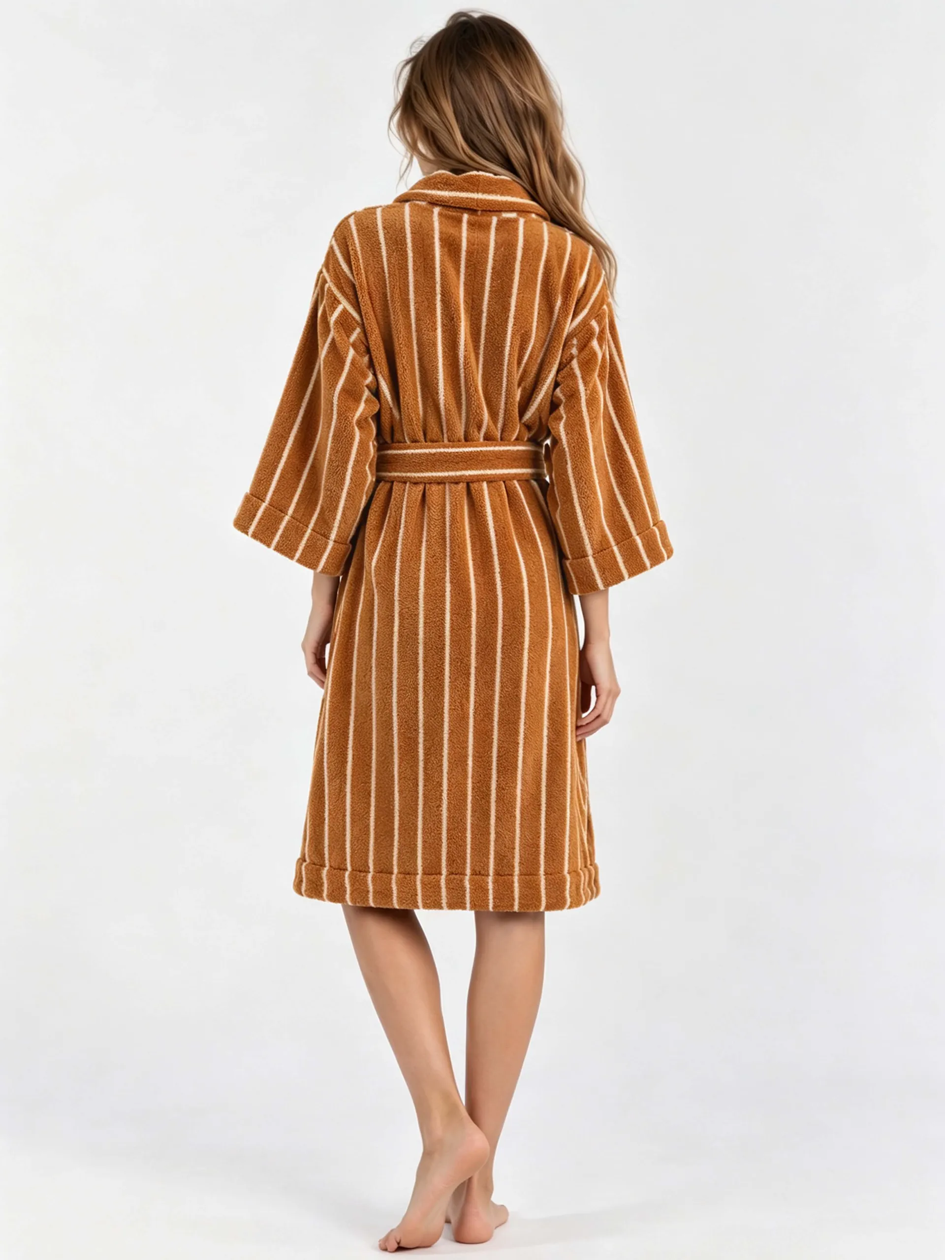 voova-cotton-towel-robe-shawl-collar-floral-Caramel3