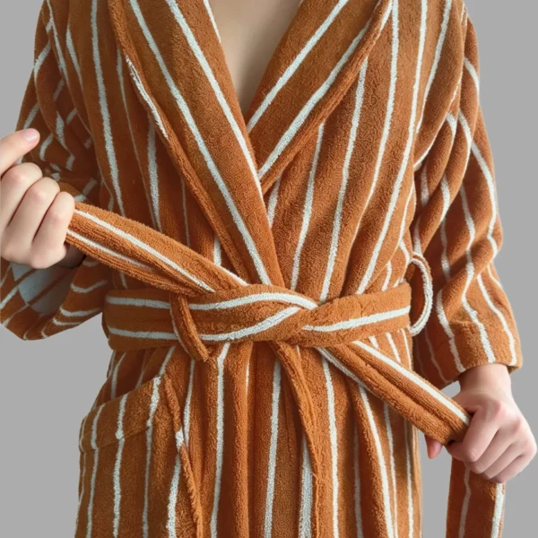 voova-cotton-towel-robe-shawl-collar-floral-Caramel5